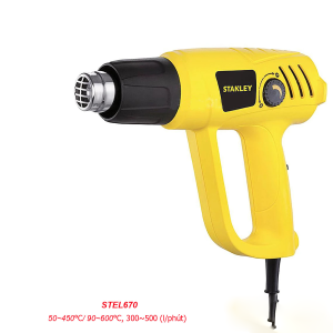 Máy thổi hơi nóng Stanley STEL670 2000W 50~800 độ C