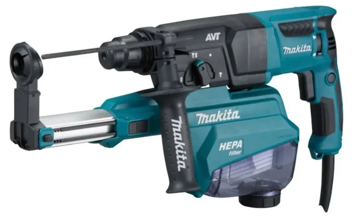 Máy khoan đa năng với hệ thống hút bụi Makita HR2652