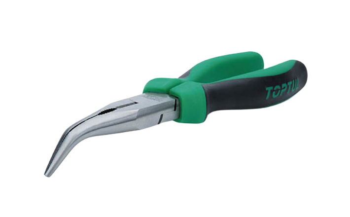 Kìm mũi nhọn cong 150mm DFBA2206 Toptul