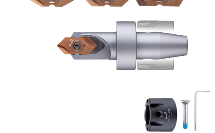 Mũi khoan mồi và vát mép lỗ cho máy tiện tự động Ergo Nine9