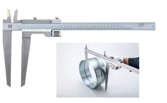 Thước Kẹp Cơ Má Kẹp Dài JLVC-30 JLVC-60 Niigata