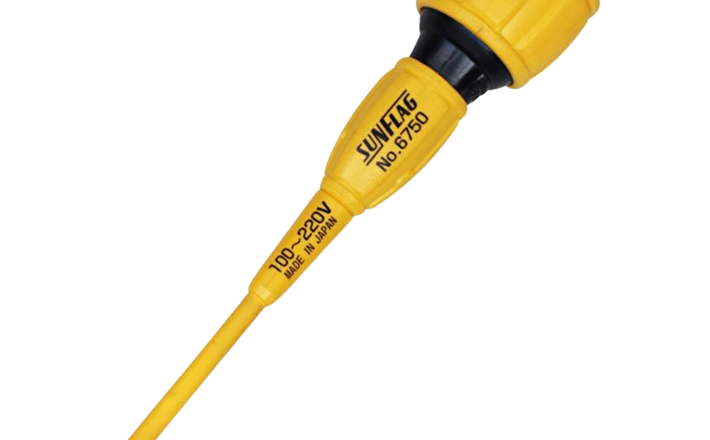 Tuốc nơ vít cách điện nhật 2 cạnh cách điện 1000V 6750 5x100mm Sunflag